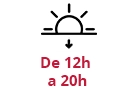 De 14h a 20h